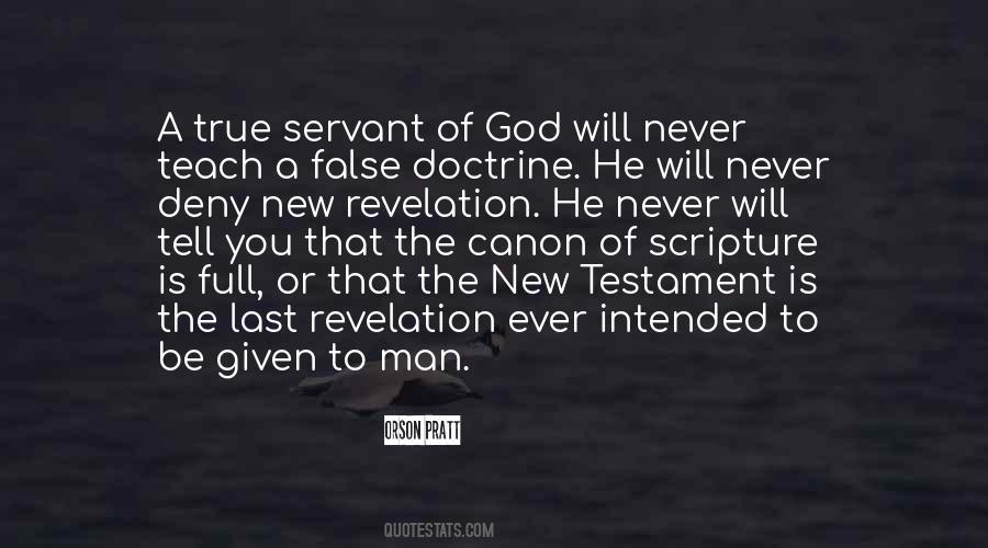 Quotes About False Doctrine #591114