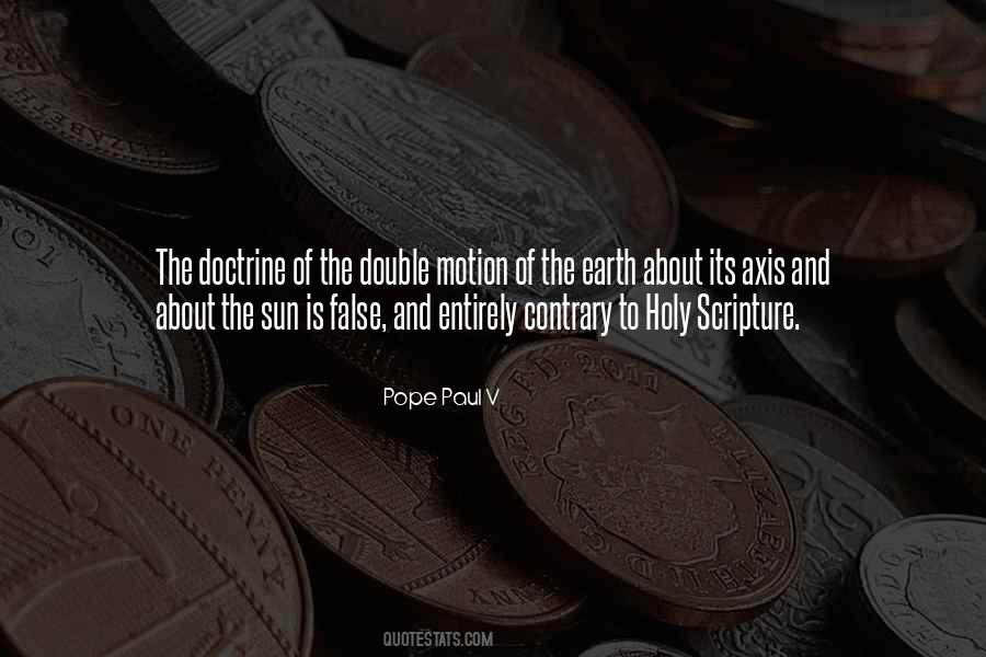 Quotes About False Doctrine #610660