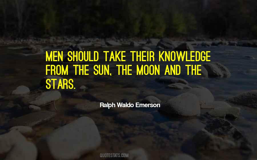 Quotes About Sun Moon And Stars #1584096