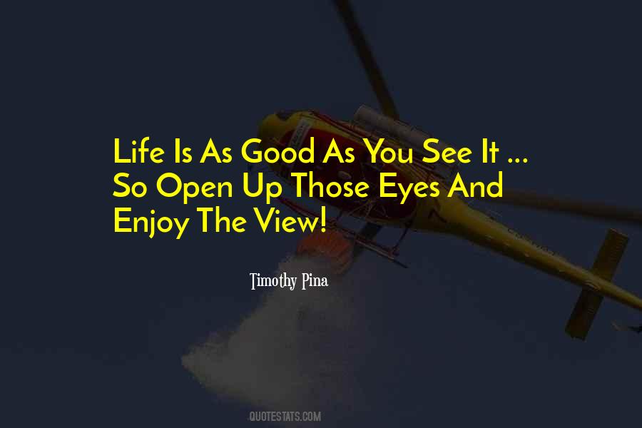 Quotes About Enjoy The View #83091