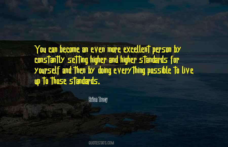 Quotes About Setting Standards #1862037
