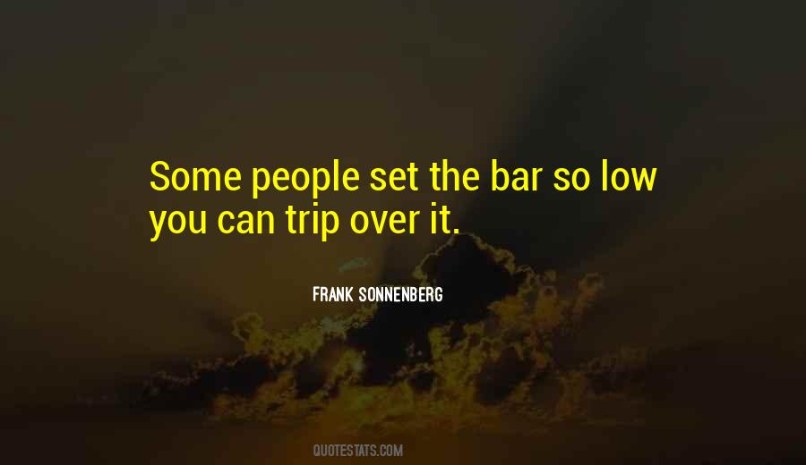 Quotes About Setting Standards #754855