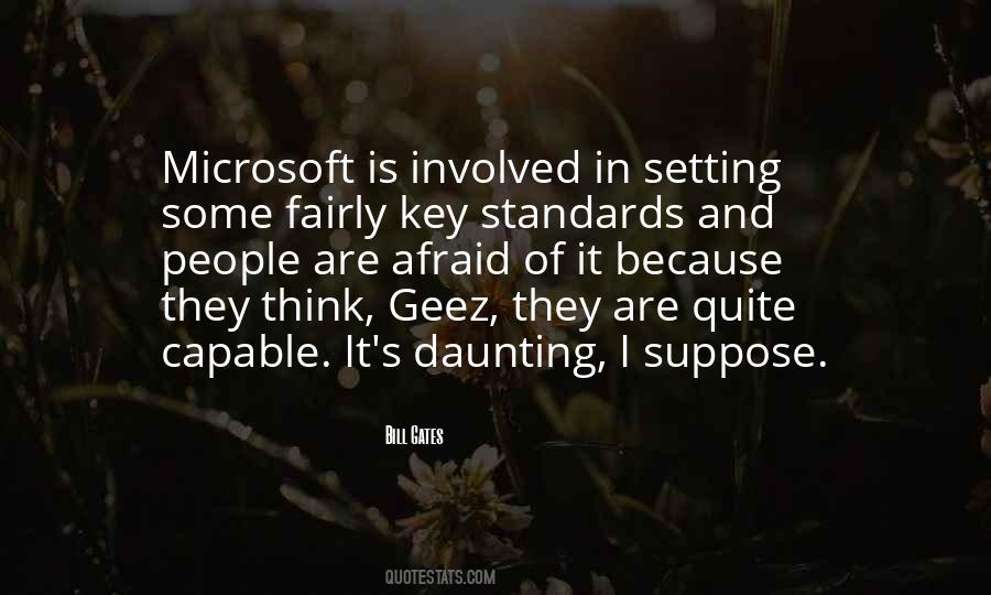 Quotes About Setting Standards #978996