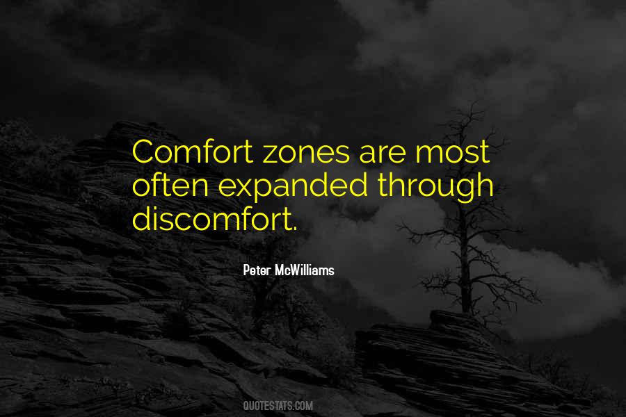 Quotes About Comfort Zones #1465341