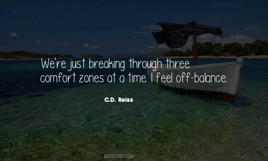 Quotes About Comfort Zones #1555270