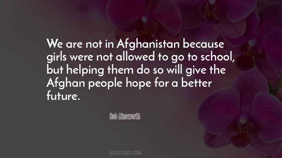 Quotes About Hope For A Better Future #1092696