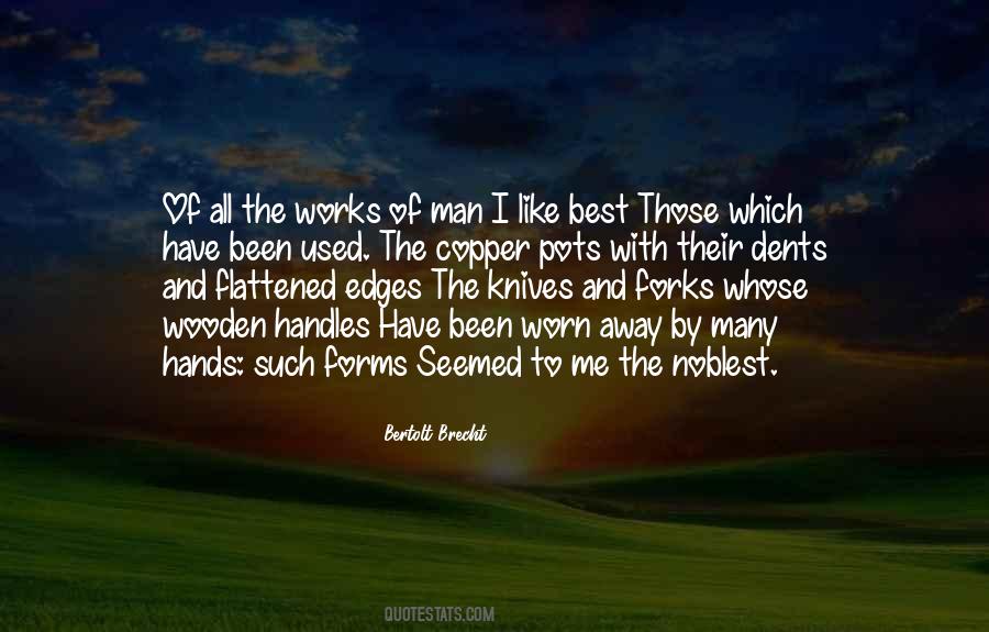 Quotes About Knives And Forks #1290036 Quotes About Knives And Forks #1290036