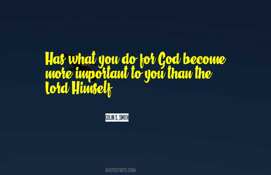 Quotes About The Lord God #10285