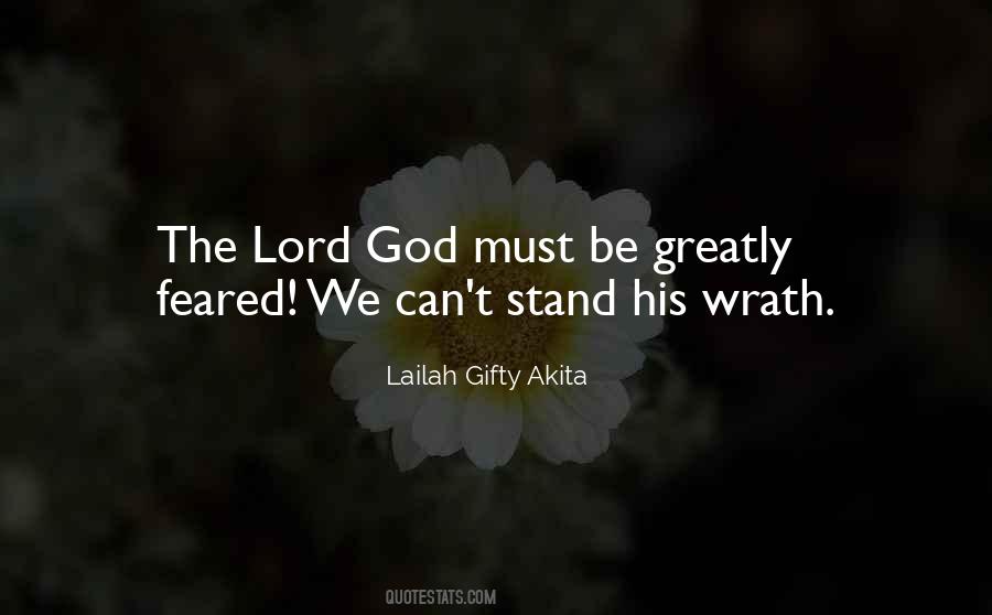 Quotes About The Lord God #1468070