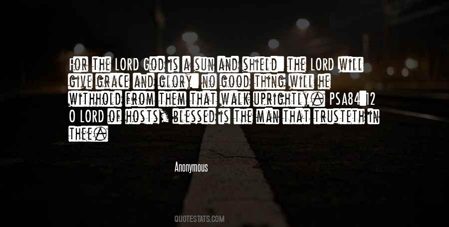 Quotes About The Lord God #723388