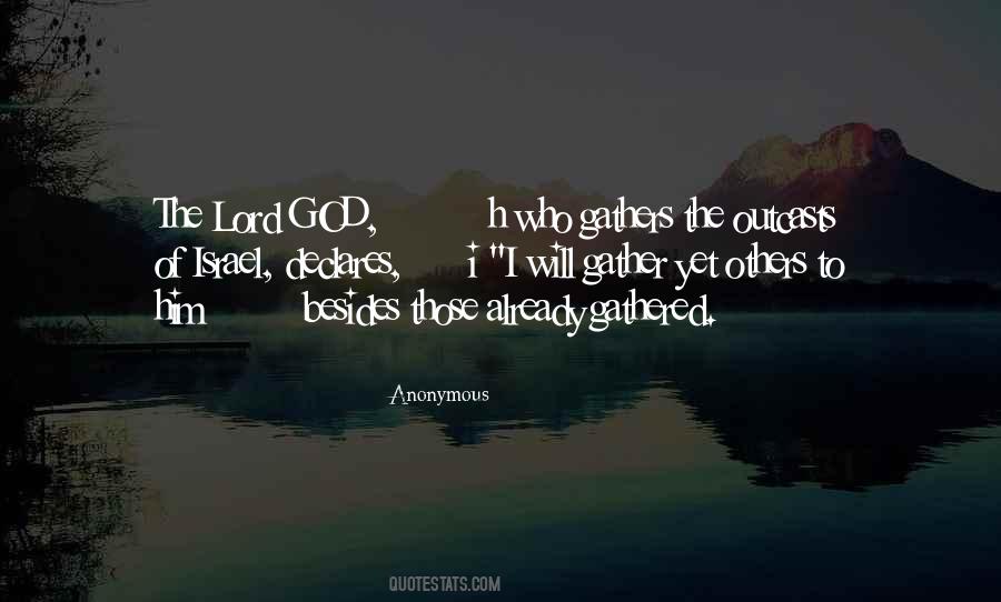 Quotes About The Lord God #832748