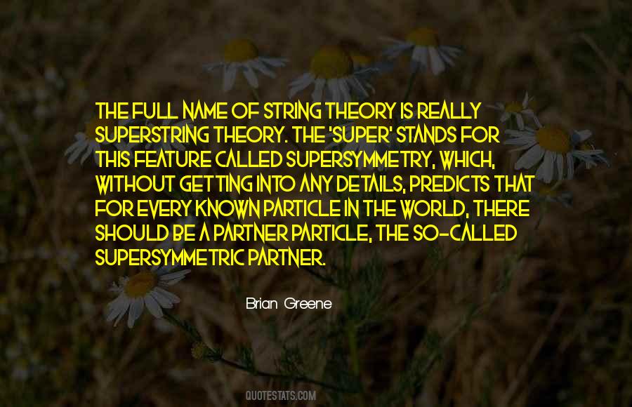 Quotes About String Theory #1083489