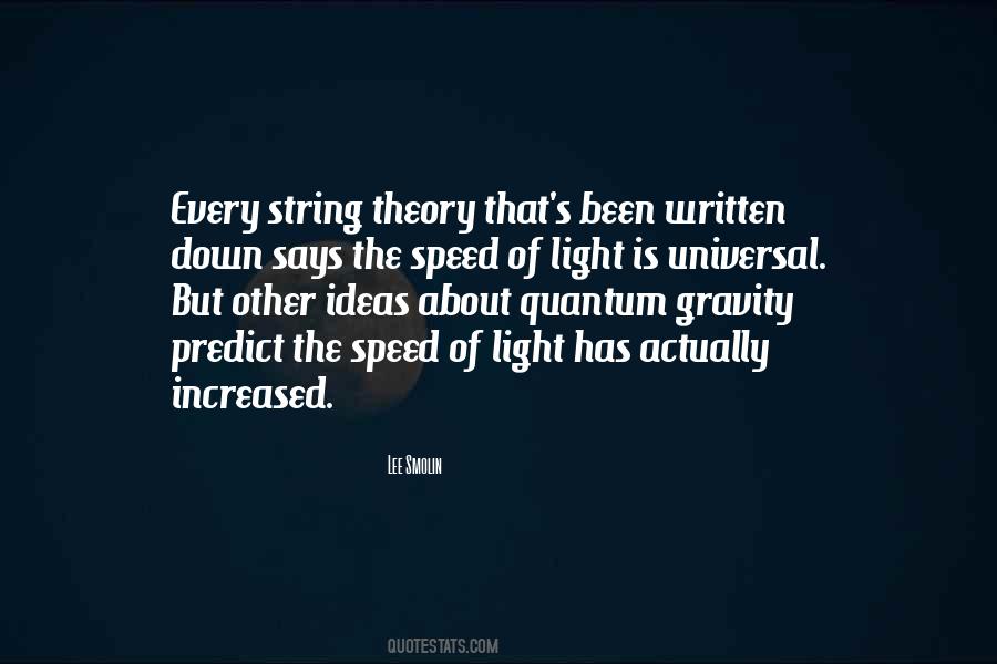 Quotes About String Theory #115140