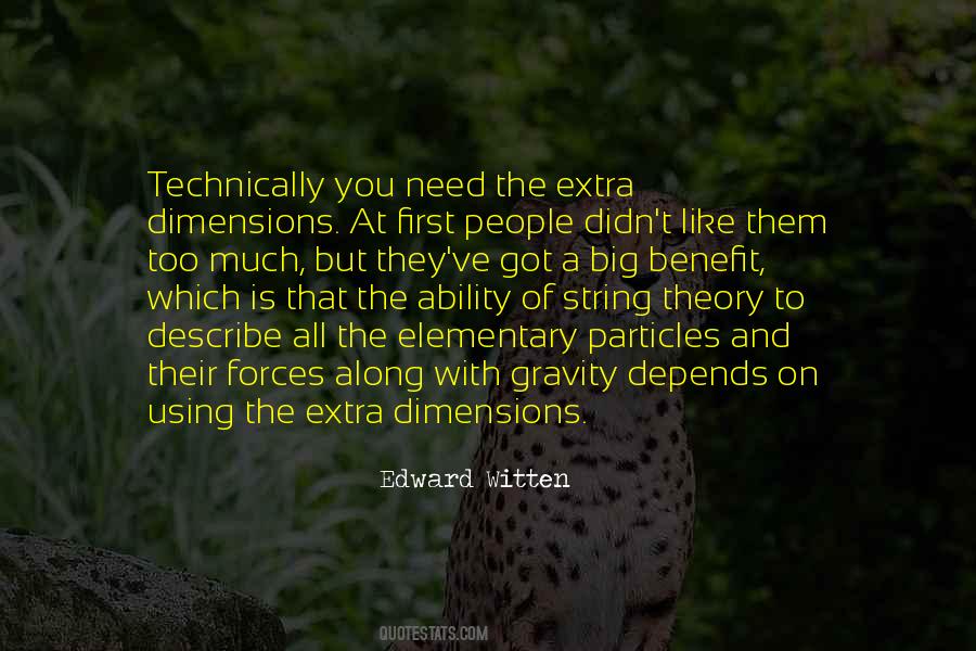 Quotes About String Theory #1310145