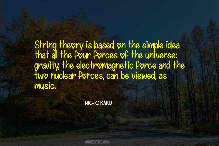 Quotes About String Theory #1501925