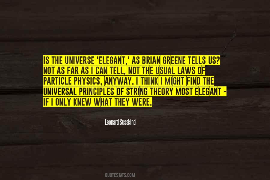 Quotes About String Theory #213497