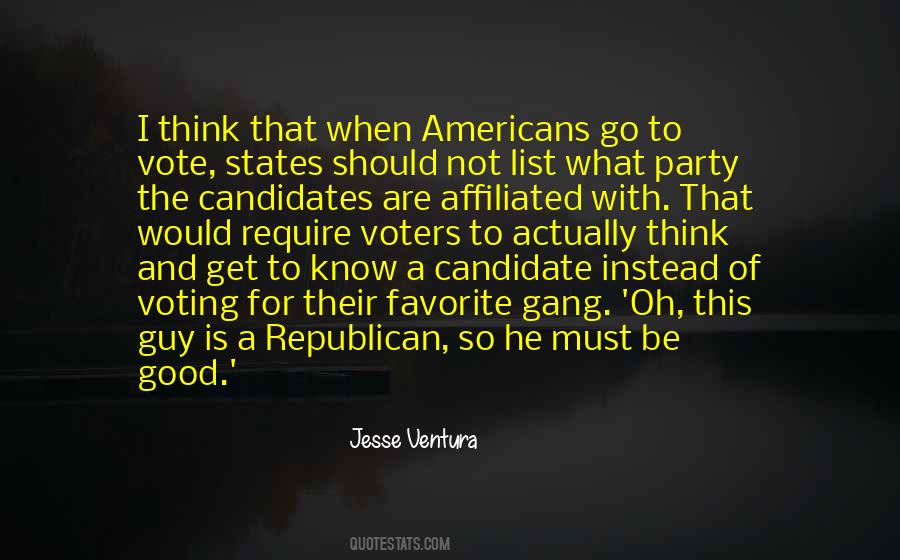 Voters And Voting Quotes #1596006