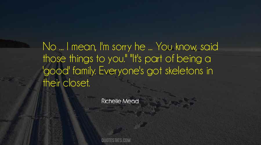 Quotes About Being Part Of A Family #360088