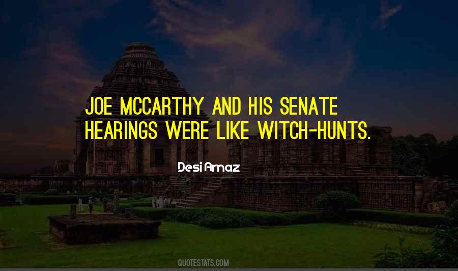 Quotes About Witch Hunts #799428