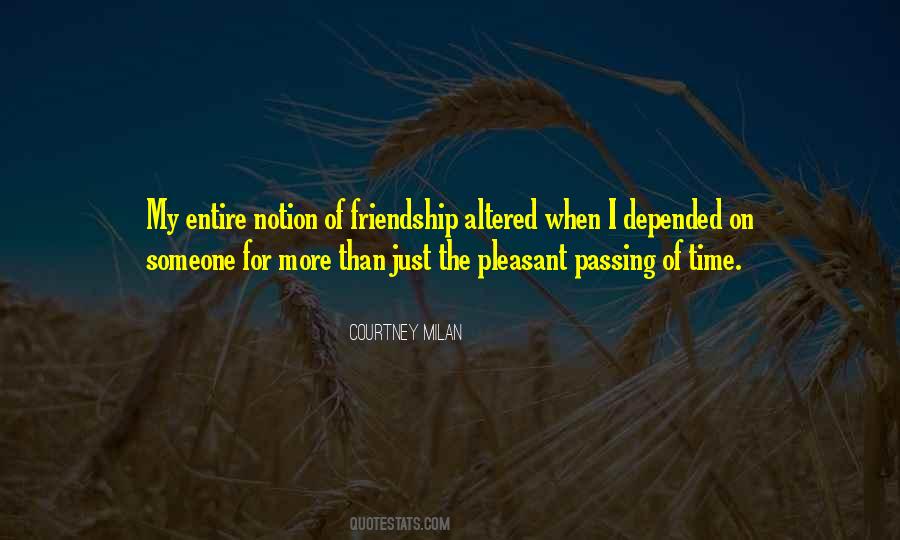 Quotes About Time Friendship #200159