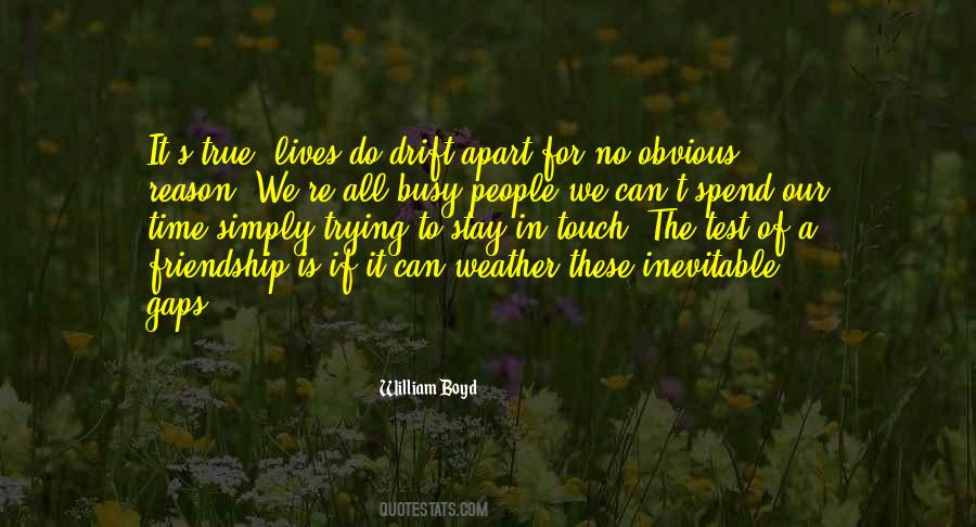 Quotes About Time Friendship #529023