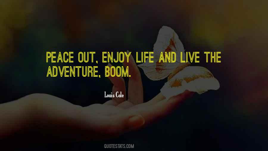Enjoy The Adventure Quotes #1320466
