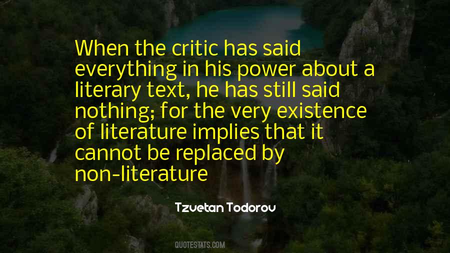 Quotes About Power Of Literature #221217