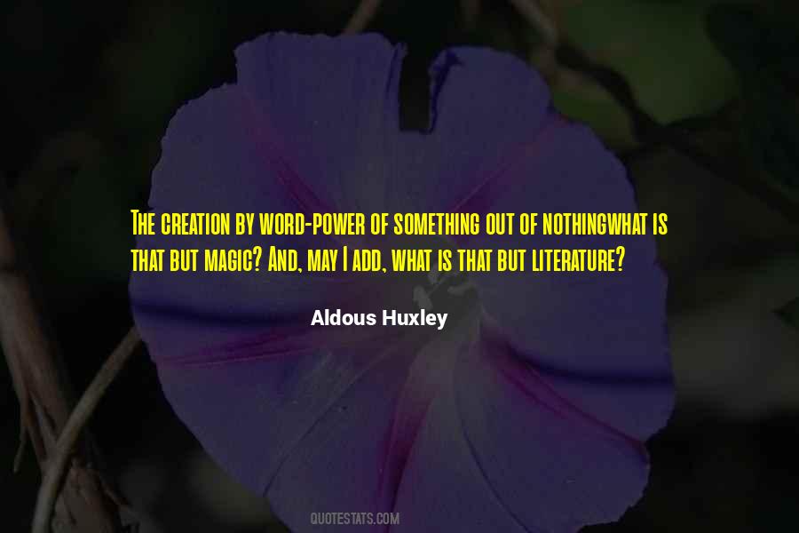 Quotes About Power Of Literature #618481