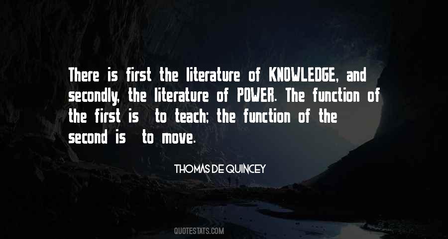 Quotes About Power Of Literature #798200