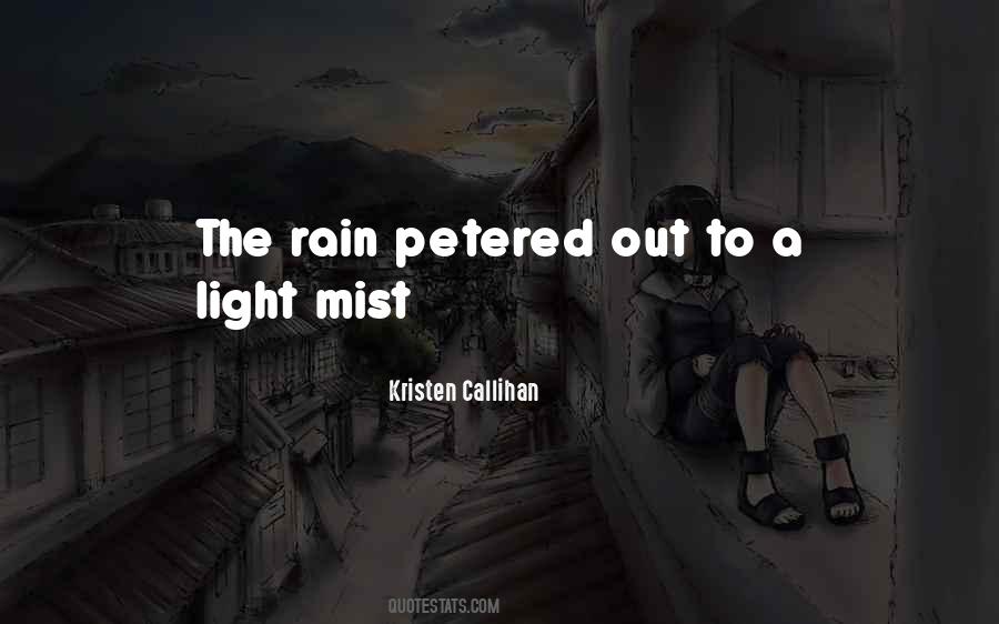 Quotes About Mist #1146617