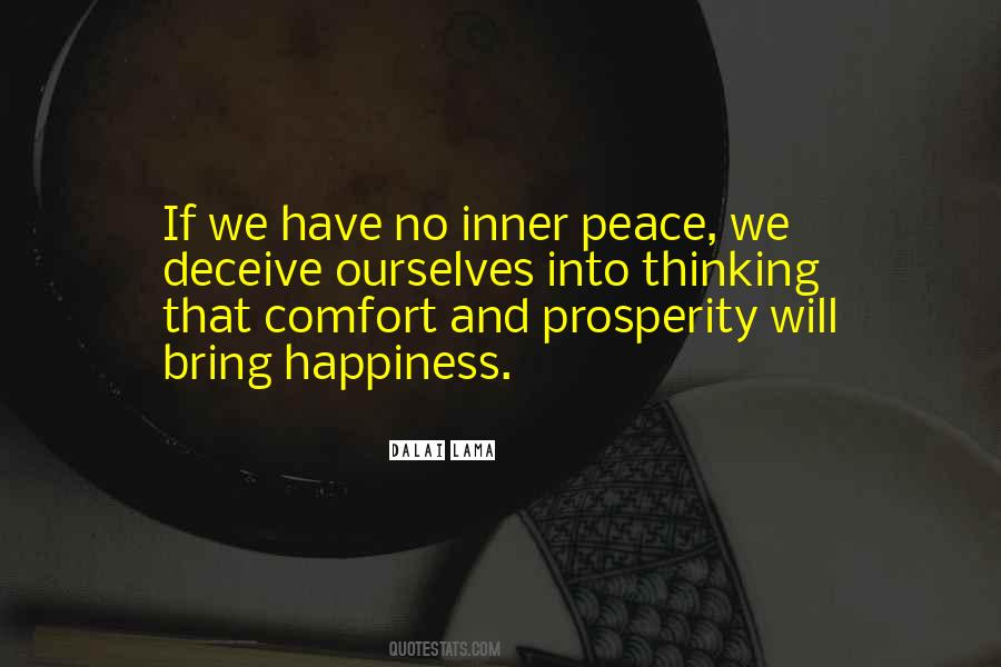 No Inner Peace Quotes #123964
