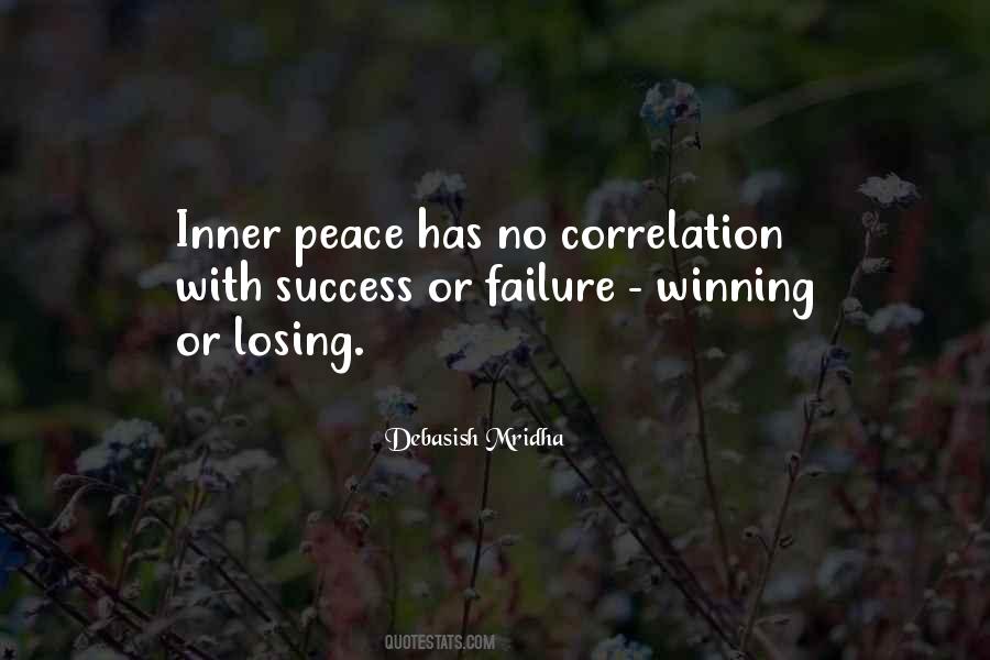 No Inner Peace Quotes #1716557