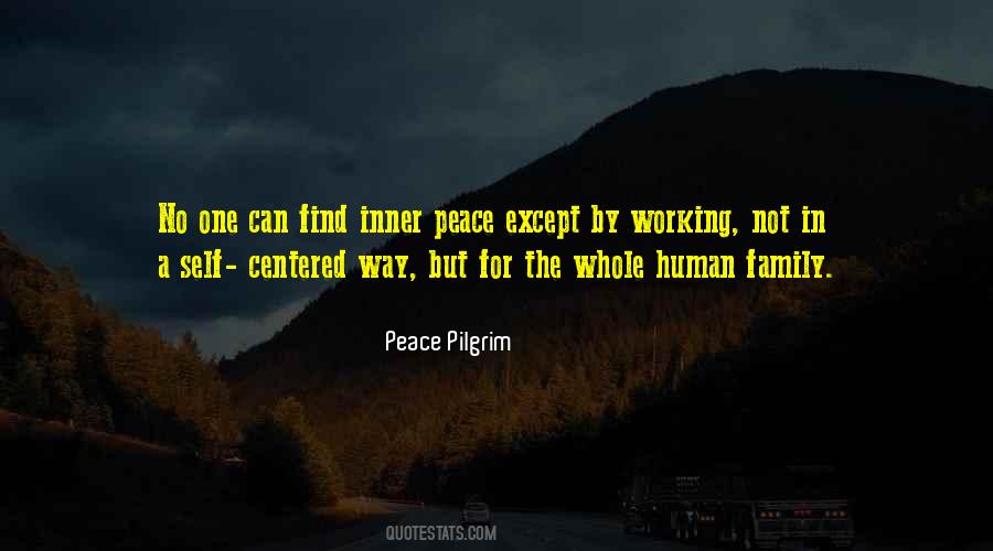 No Inner Peace Quotes #531972