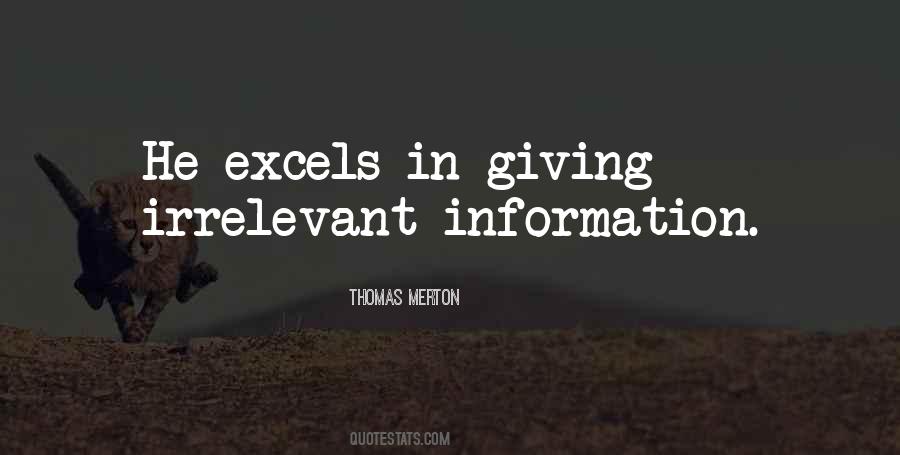 Quotes About Giving Too Much Information #271147