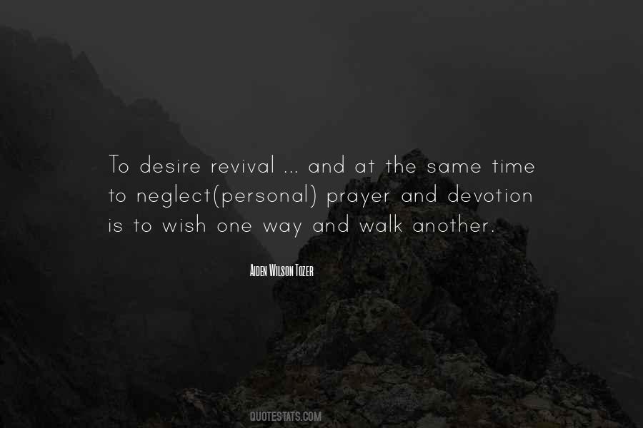 Quotes About Personal Revival #1052711