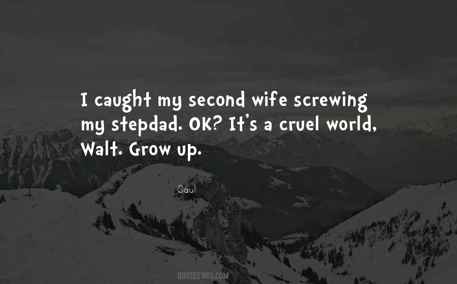 Quotes About Screwing It Up #1226356