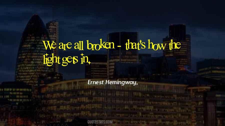 Misattributed To Hemingway Quotes #275435
