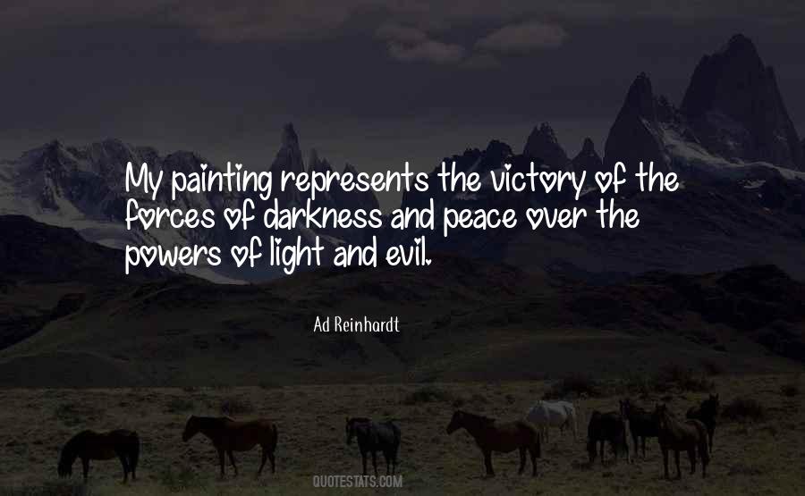 Quotes About Evil And Darkness #1620761