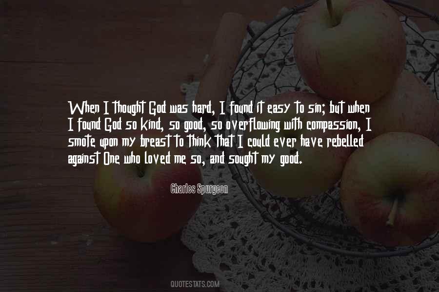 God And Compassion Quotes #1097887