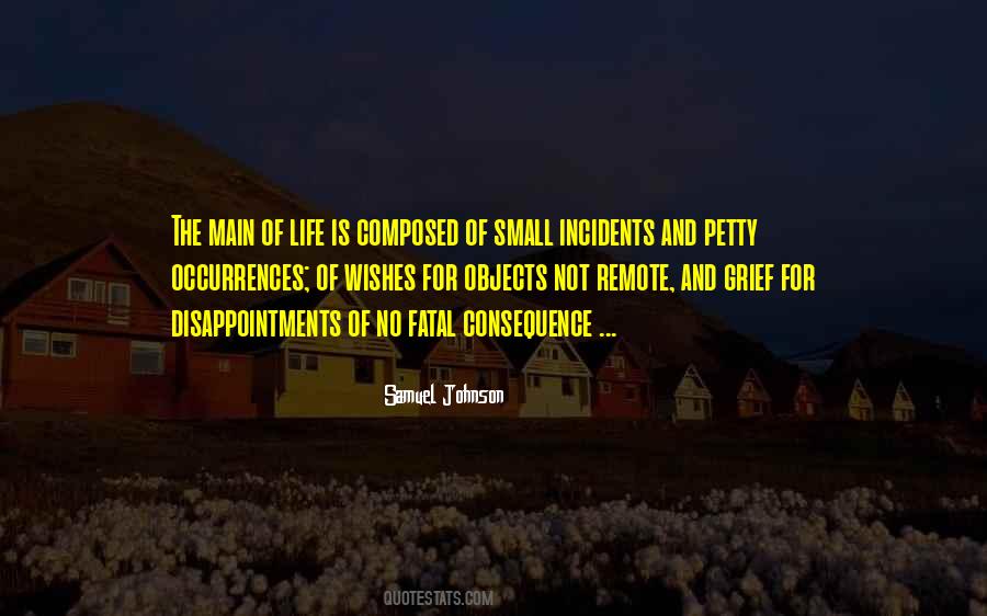 Small Objects Quotes #889351