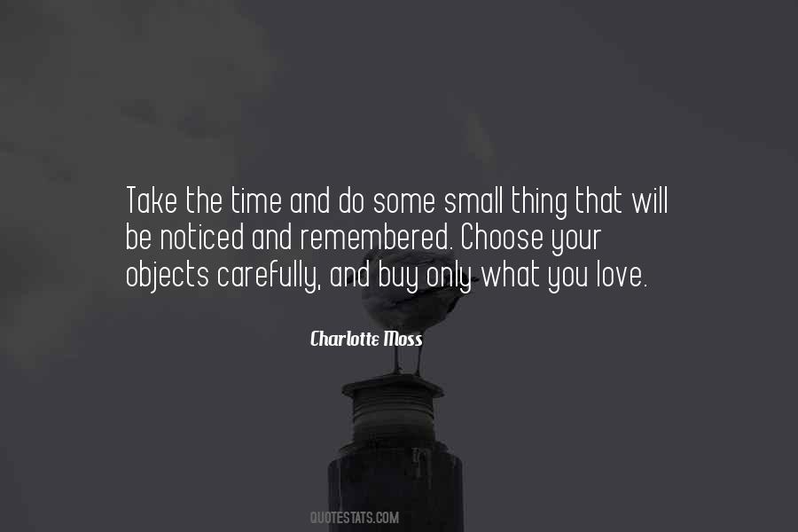 Small Objects Quotes #920364