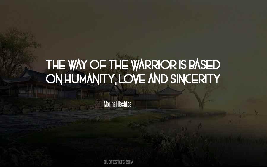 Love Warrior Quotes #1532615