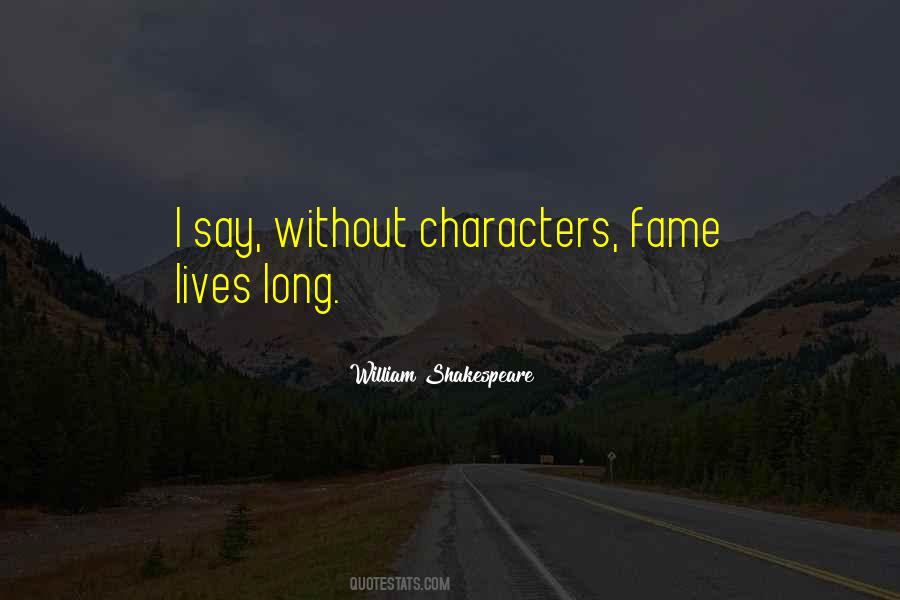 Characters Come To Life Quotes #1877346