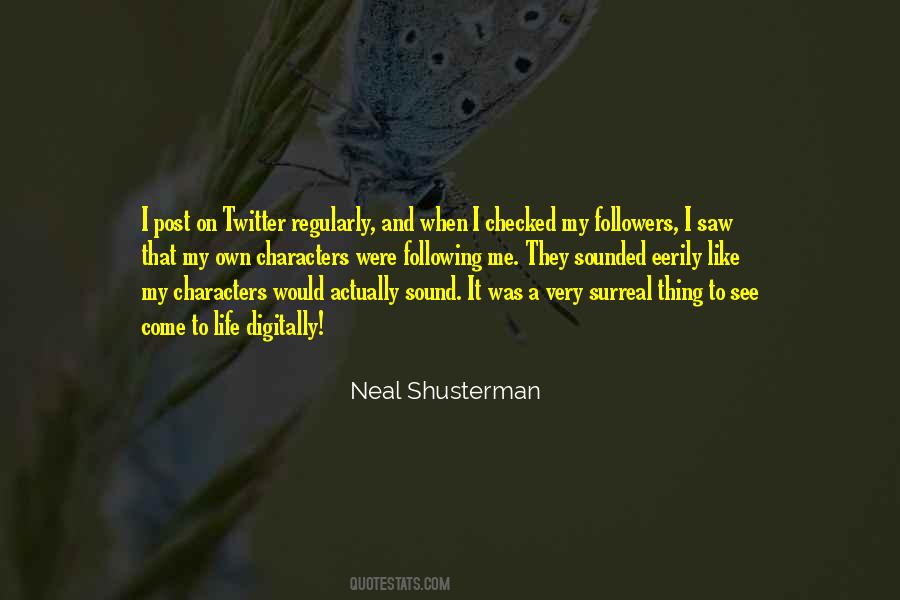 Characters Come To Life Quotes #835512