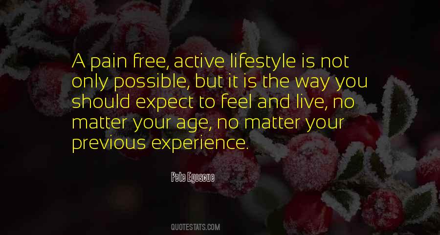 Quotes About Age And Experience #744420