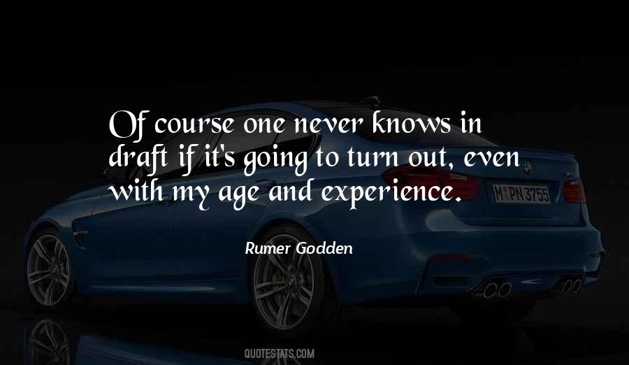 Quotes About Age And Experience #92713