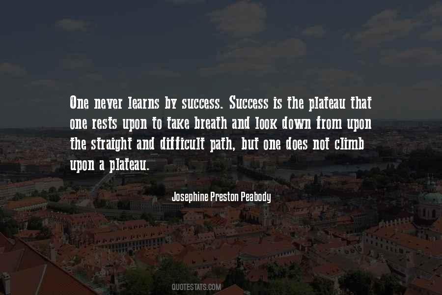 A Path To Success Quotes #1427404