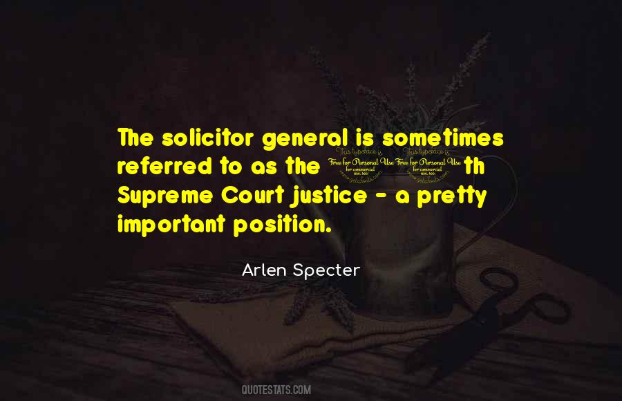 Solicitor General Quotes #1760804