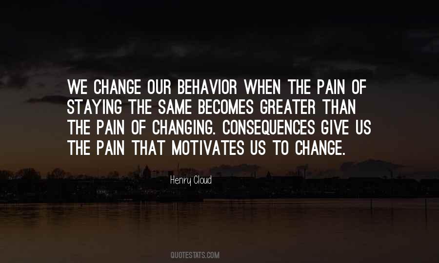 Quotes About Changing Behavior #1196103