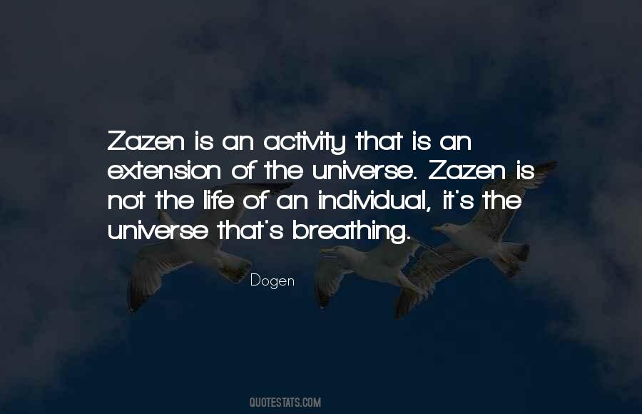 Quotes About Zazen #796737